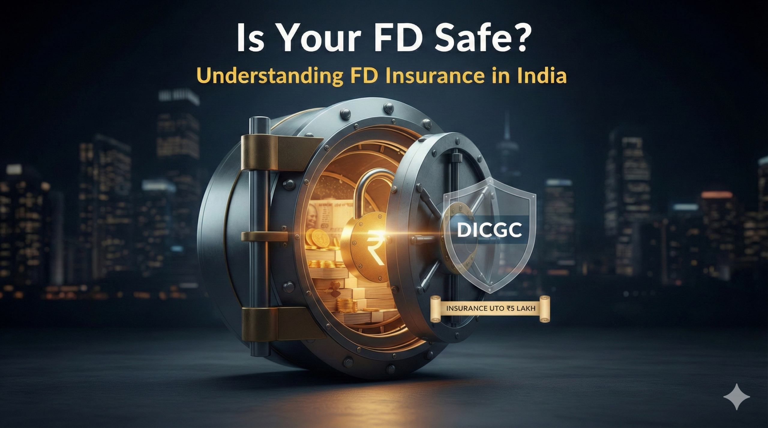 Is Your FD Safe? Understanding FD Insurance in India
